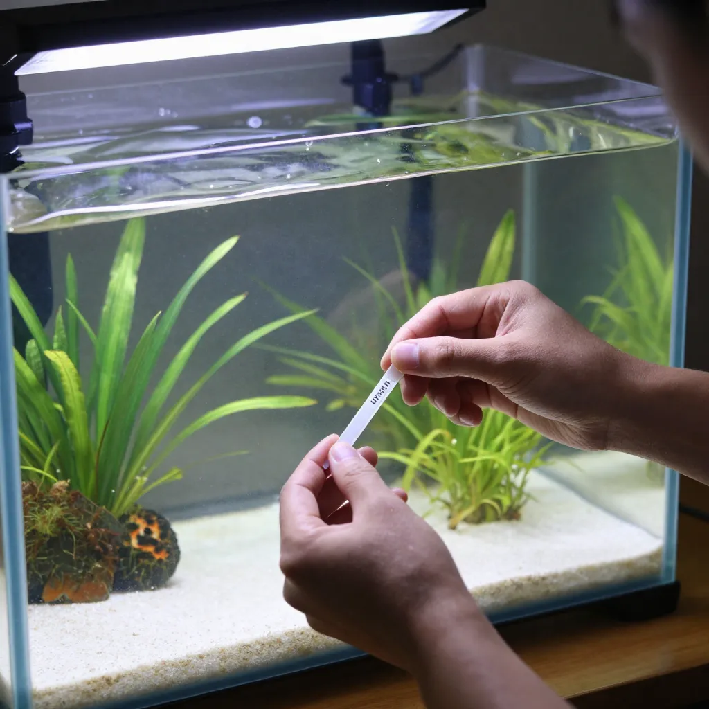 Healthy aquarium environment